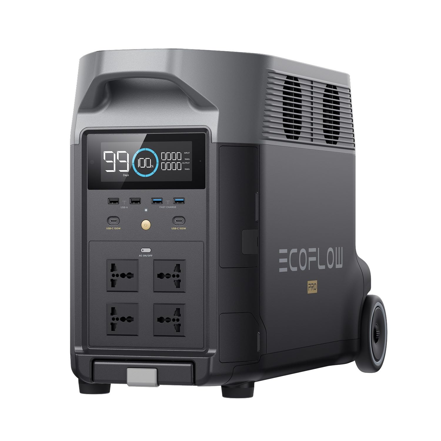 EcoFlow DELTA 2 Pro Portable Power Station (3600Wh)