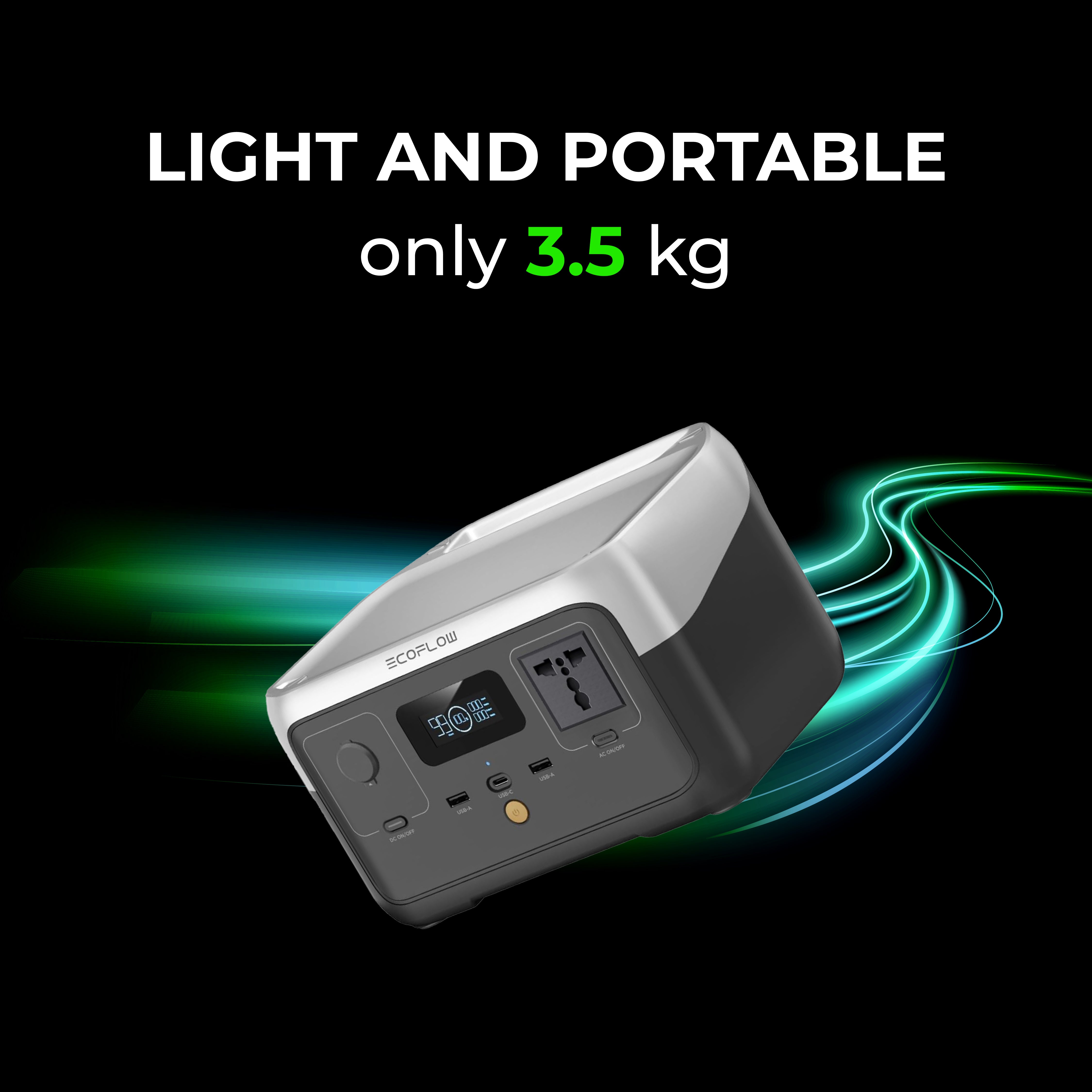 EcoFlow RIVER 2 Portable Power Station (256Wh)